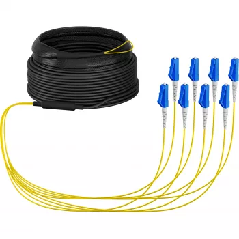 EFB Elektronik Trunk-kaapeli U-DQ ZN BH OS2 8E 1x8 LC-LC 40m Dca LSZH - 40 m (O8322S40OS2)