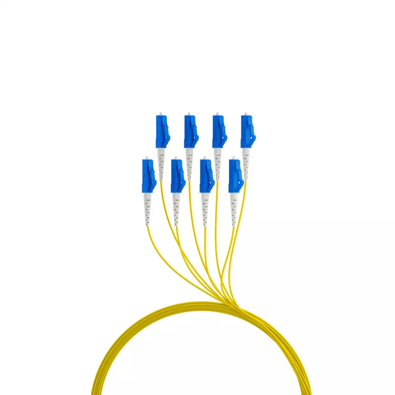 EFB Elektronik Trunk-kaapeli U-DQ ZN BH OS2 8E 1x8 LC-LC 40m Dca LSZH - 40 m (O8322S40OS2)