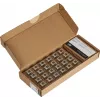EFB E-20094-24 RJ45 Keystone Slimline/Shortbody Cat.6A komponenttivarmennettu hopea, 24 kpl