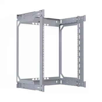 EFB Elektronik WGX-BF15 takakehys X-Rack seinäkotelolle, 15U, 600x766mm, sinkitty