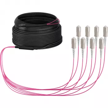 EFB Elektronik runkokaapeli U-DQ ZN BH OM4 8G 1x8 SC-SC 30m Dca LSZH O8321S30OM4