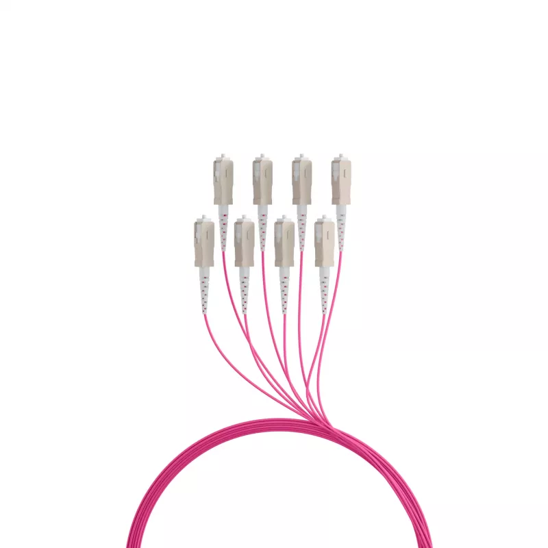 EFB Elektronik runkokaapeli U-DQ ZN BH OM4 8G 1x8 SC-SC 30m Dca LSZH O8321S30OM4