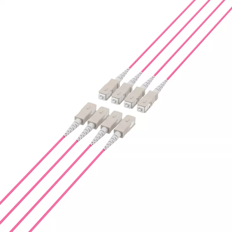 EFB Elektronik runkokaapeli U-DQ ZN BH OM4 8G 1x8 SC-SC 30m Dca LSZH O8321S30OM4