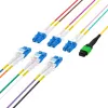 EFB Elektronik MPOF12LCOS2-2 MPO-PLUS/APC(F)-LC runkokaapeli OS2 12 säiettä tyyppi B LSZH keltainen 2m