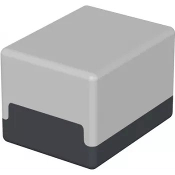 BOPLA E 408 polystyreenikotelo, harmaa, 65 x 50 x 45 mm, IP40, ruuviliitos