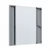 EFB Elektronik lasiovi X-Rack seinäkoteloon 12U harmaa RAL 7035 (WGX-TUR12GR.G)
