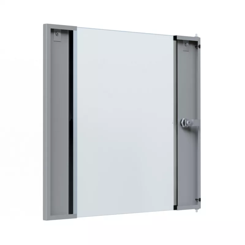 EFB Elektronik lasiovi X-Rack seinäkoteloon 12U harmaa RAL 7035 (WGX-TUR12GR.G)