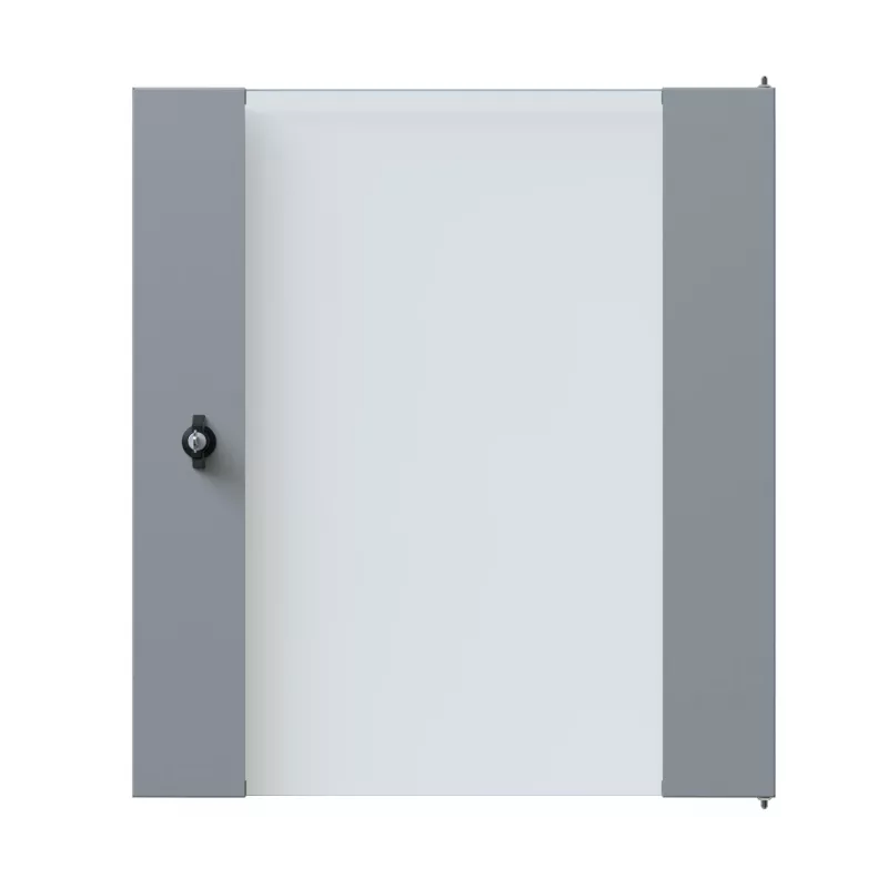 EFB Elektronik lasiovi X-Rack seinäkoteloon 12U harmaa RAL 7035 (WGX-TUR12GR.G)