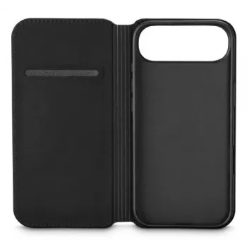 Black Rock Booklet Slim Folio -kotelo Apple iPhone Air, musta 00229699