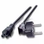 EFB Elektronik EK550.1,8 virtajohto 1,8 m musta CEE 7/7 - IEC C5