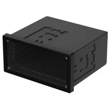 Bopla NGS 9408 UNINORM asennuskotelo, 96 x 48 x 85 mm, musta RAL 9005 17940801.MT1