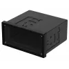 Bopla NGS 9408 UNINORM asennuskotelo, 96 x 48 x 85 mm, musta RAL 9005 17940801.MT1