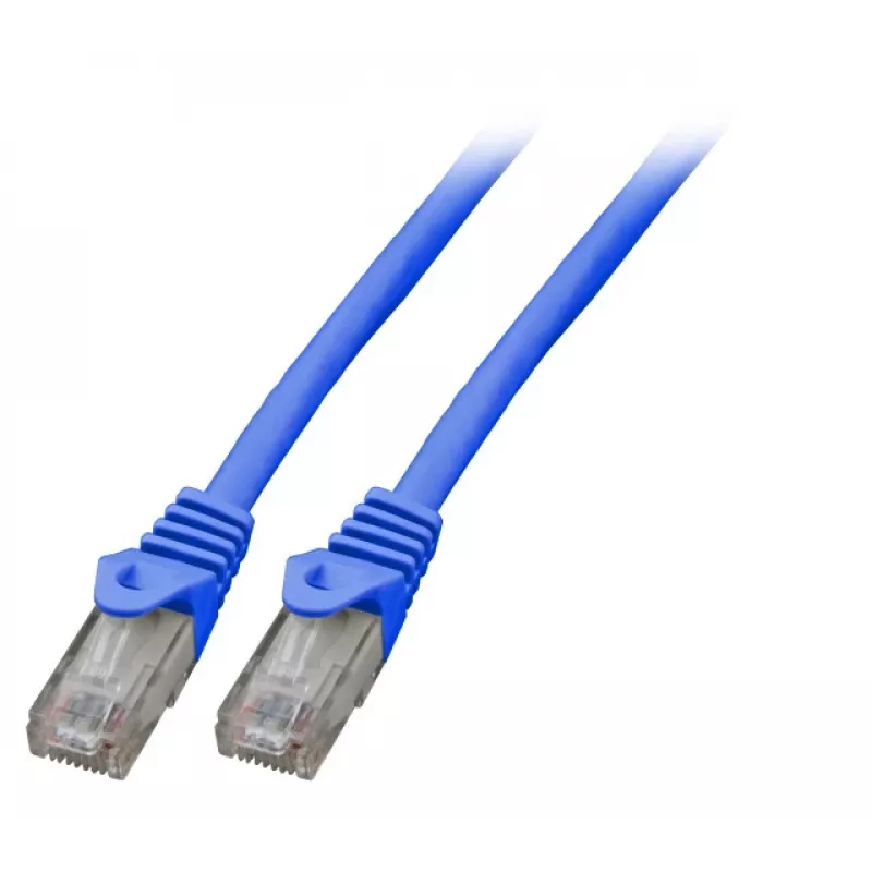 EFB-Elektronik RJ45 patchkaapeli Cat.5e U/UTP LSZH CCA AWG24/7 sininen 20m (K8110BL.20)