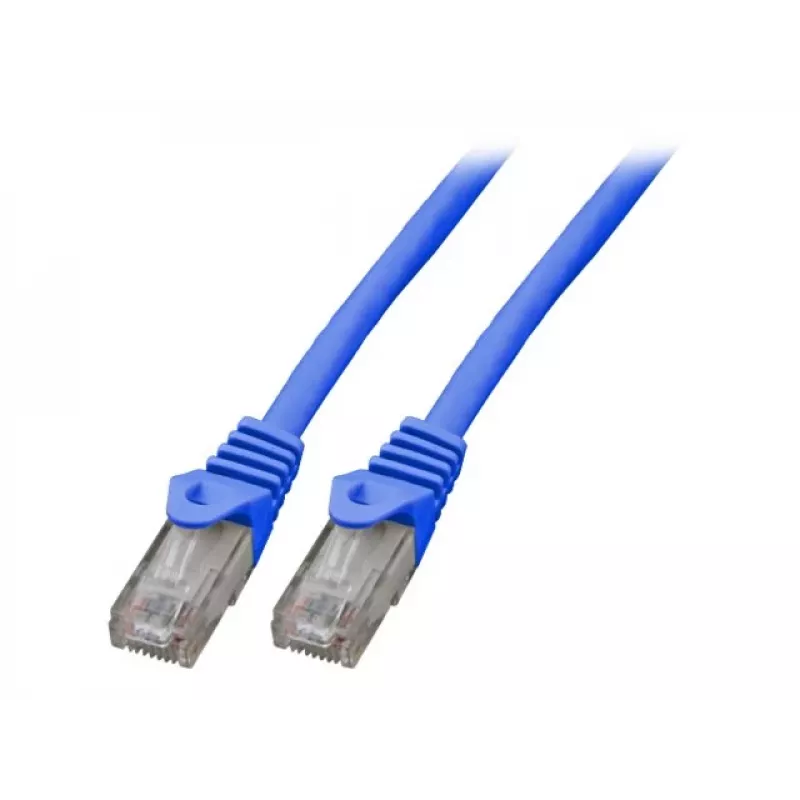 EFB-Elektronik RJ45 patchkaapeli Cat.5e U/UTP LSZH CCA AWG24/7 sininen 20m (K8110BL.20)