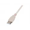 EFB IP67 asennus-USB 2.0 Type-A naaras-naaras, M20 kierre, 0,5 m kaapeli, huoltoportti IP67EBUSBA-A0,5FLHS