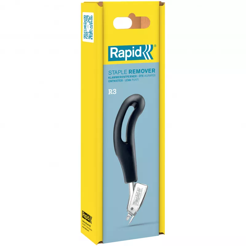 RAPID TOOLS R3 pihtiniitinpoistaja, hopea/musta, teräspihat, ergonominen kahva 5001701
