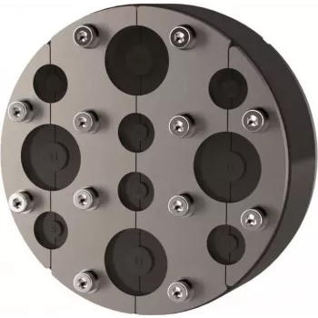 HAUFF HRD 150-SG segmenttitiivistysjärjestelmä kaapeleille ja putkille, 150 mm läpivienti, monikaapeli 2700106500