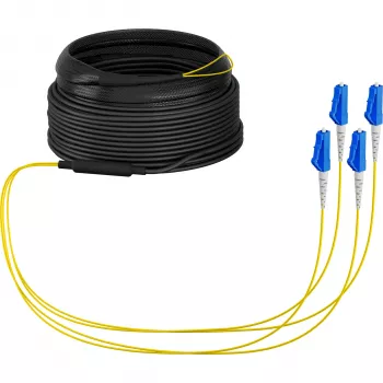 EFB Elektronik runkokaapeli U-DQ ZN BH OS2 4E 1x4 LC-LC 30 m Dca LSZH G675A1 - kaapeli - 30 m O8303S30OS2