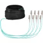 EFB Elektronik runkokaapeli U-DQ ZN BH OM3 8G 1x8 LC-LC 10 m Dca LSZH O8322S10OM3