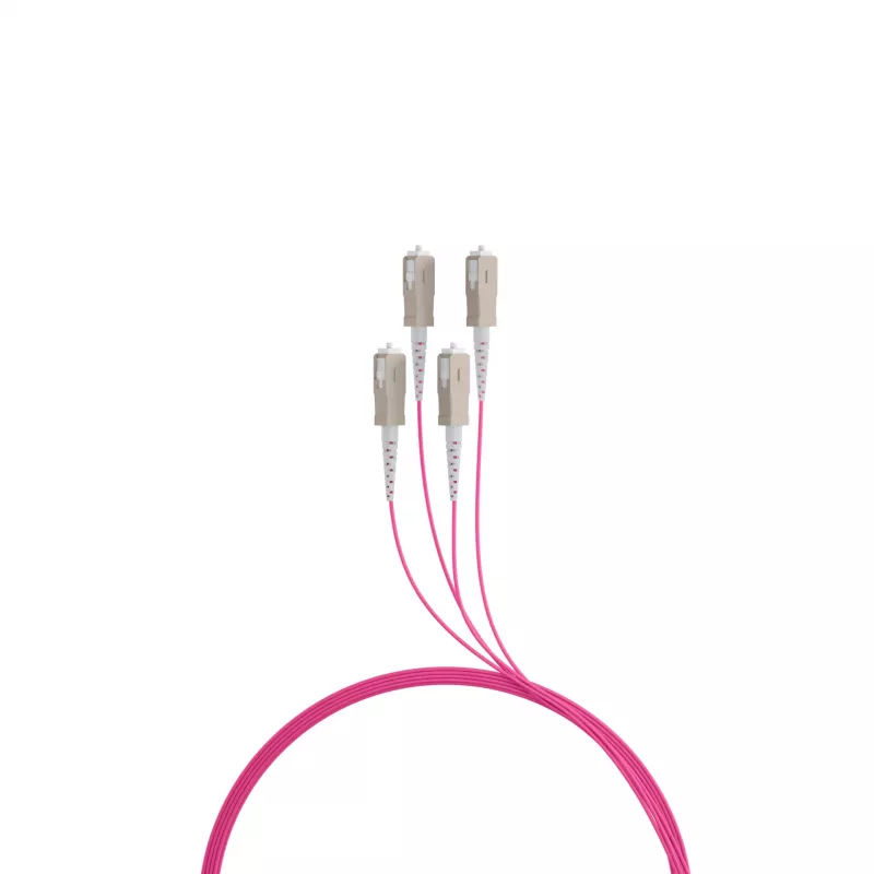 EFB Elektronik runkokaapeli U-DQ ZN BH OM4 4G 1x4 SC-SC 90 m Dca LSZH - 90 m O8301S90OM4