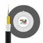 INFRALAN U-DQ(ZN)BH OM3 12G (1x12) Eca 3000N LSZH musta, 7,5 mm 54512D1E-CPR