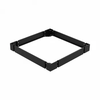 EFB PEL-SOK80VV.TS räkkijalusta 800x800x80 mm, tuuletettu, syvänmusta