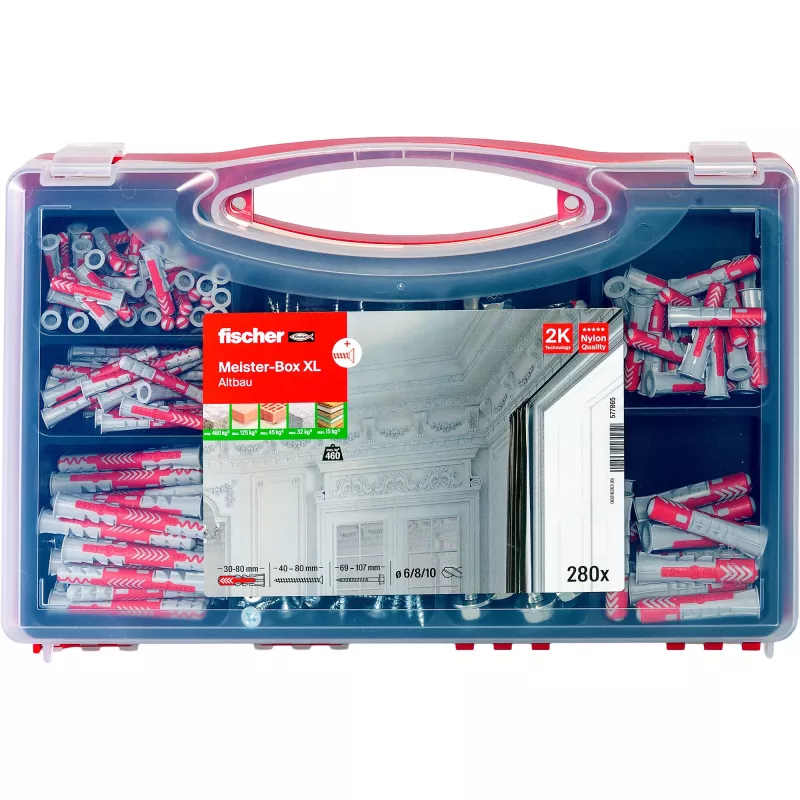 fischer Meister-Box XL Altbau+ S ankkurilajitelmarasia (577865)