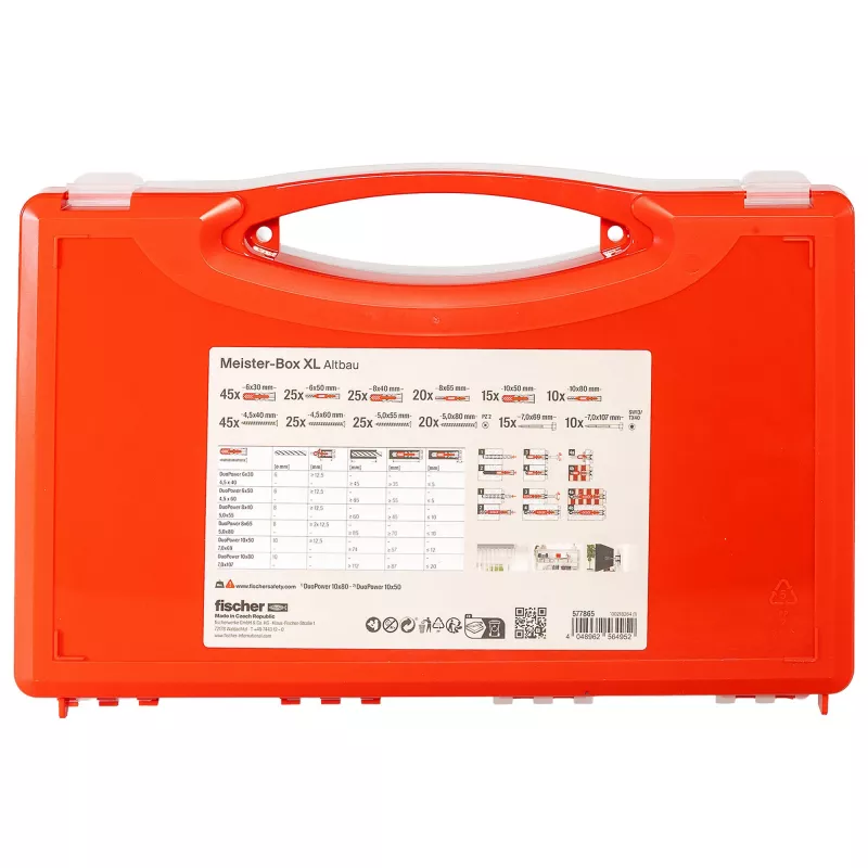 fischer Meister-Box XL Altbau+ S ankkurilajitelmarasia (577865)