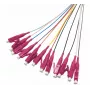 Tecline lasikuitupigtailit, OM4, värillinen, LC/UPC, 2,0 m, 12 kpl 20500017
