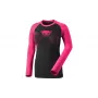 Dynafit Speed Dryarn L/S naisten pitkähihainen paita, Pink Glo, koko XS
