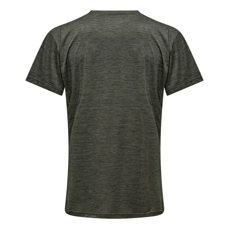 Salewa Puez Melange Dry lyhythihainen t-paita Dark Olive Melange M