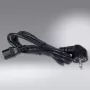 SCHÄFER IT SYSTEMS virtajohto IEC 60320 C13 - CEE 7/7 Schuko, 2 m, musta 6763200