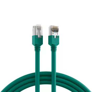 EFB-Elektronik RJ45 verkkokaapeli Cat.5e SF/UTP LSZH Draka UC300 TM11 vihreä 7,5m K8013.7,5
