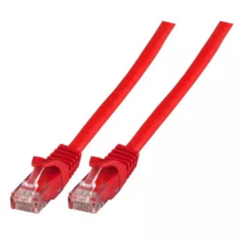 EFB K8110RT.5 Cat.5e U/UTP LSZH CCA verkkokaapeli, RJ45, punainen, 5m