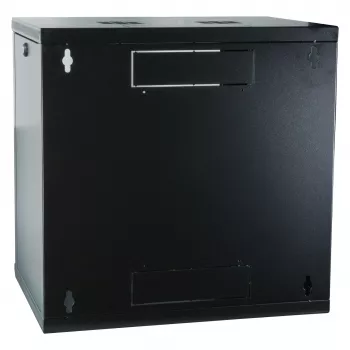 EFB 19 tuuman seinäkotelo 12U, kiinteä, yksiosainen, RAL 9005, syvyys 600 mm (691712VTS.60)