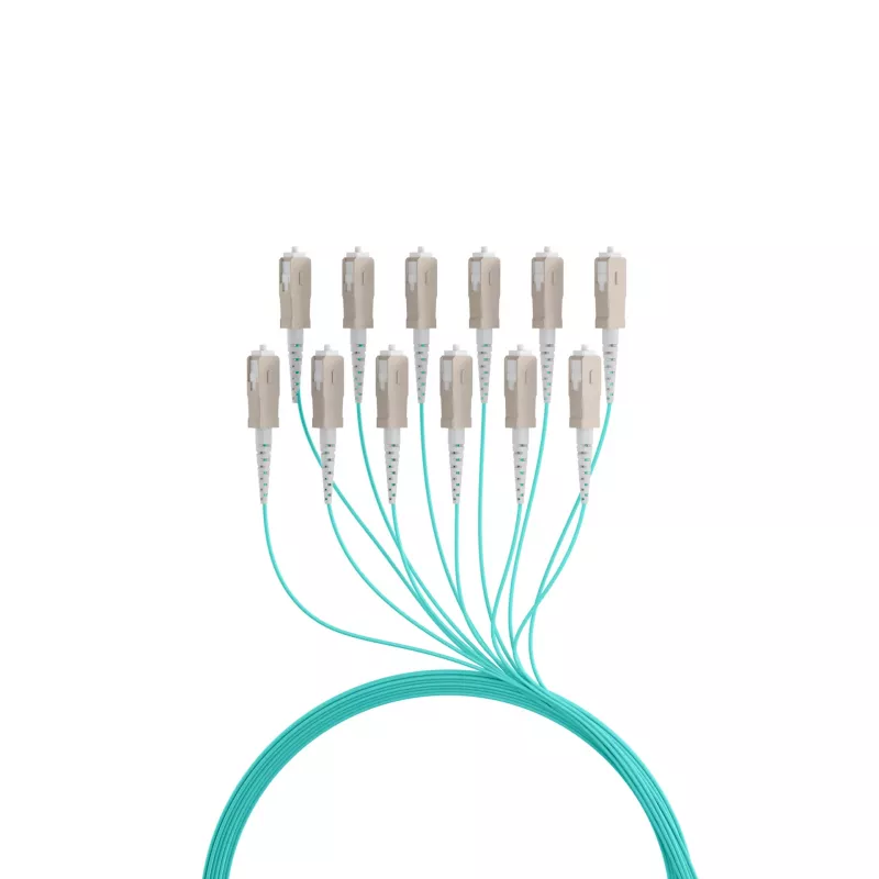 EFB Elektronik runkokaapeli U-DQ ZN BH OM3 12G 1x12 SC-SC 30m Dca LSZH O8341S30OM3