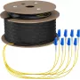 EFB Elektronik runkokaapeli U-DQ ZN BH OS2 8E 1x8 LC-LC 80m Dca LSZH - 80 m O8322S80OS2