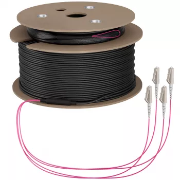 EFB Elektronik runkokaapeli U-DQ ZN BH OM4 4G 1x4 LC-LC 190m Dca LSZH O8303S190OM4