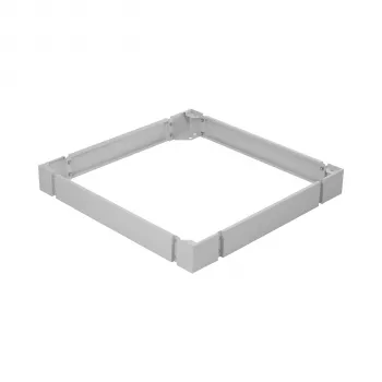 EFB Elektronik jalusta 600x600 mm verkkokaapeille, harmaa PEL-SOK66VV.GR