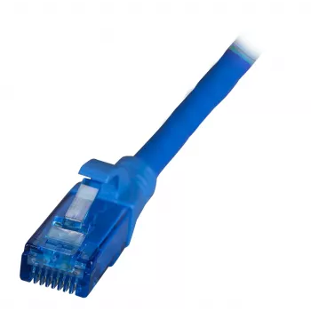 EFB-Elektronik RJ45-verkkokaapeli Cat.6A U/UTP LSZH Premium 500MHz sininen 15m K8109BL.15
