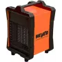 Master Climate Solutions Heylo DE 2 XL sähkölämmitin, 2 kW, 90 m³/h, 230 V, 8,7 A, 2 lämmitystasoa, integroitu termostaatti, ylikuumenemissuoja, kantokahva, jauhemaalattu teräs 1101922