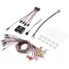 Reely LED-valoyksikkö valkoinen, oranssi, punainen (RE-5631027) – 10-LED RC-mallin valaistusjärjestelmä, 5mm LEDit, 4,8-6V