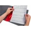 BOI Dokutech aktenhefter SM-3, 100 kpl, hopeametalli