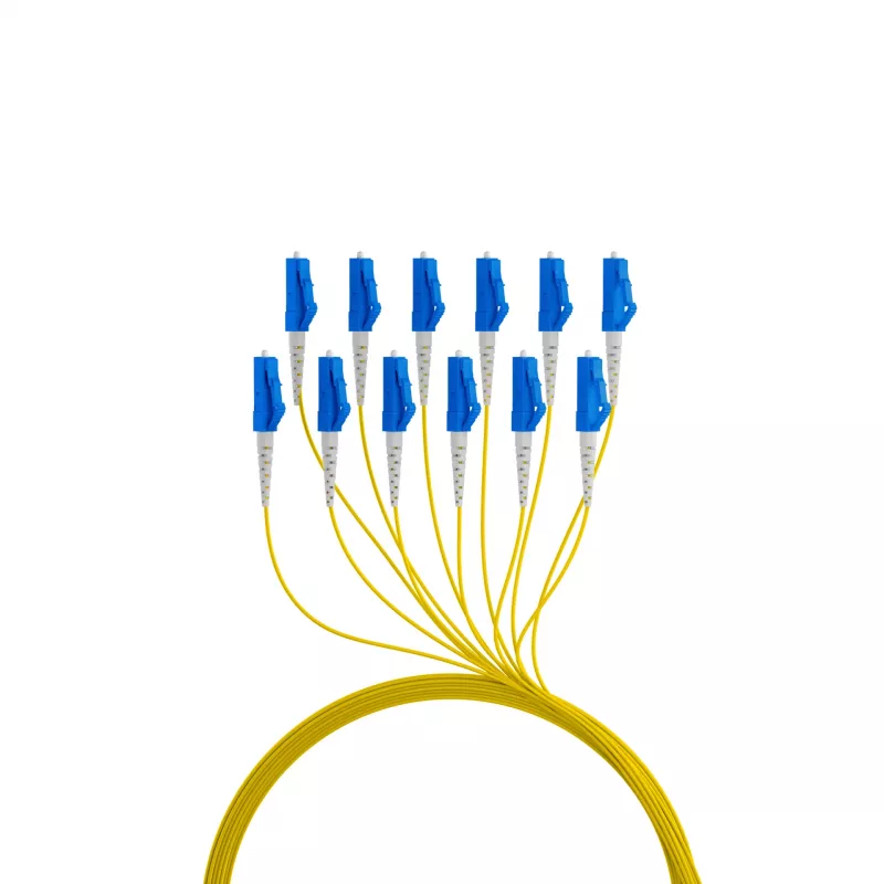 EFB Elektronik runkokaapeli U-DQ ZN BH OS2 12E 1x12 LC-LC 90 m Dca LSZH O8342S90OS2