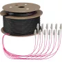 EFB Elektronik runkokaapeli U-DQ ZN BH OM4 12G 1x12 LC-LC 150 m Dca LSZH - 150 m (O8342S150OM4)