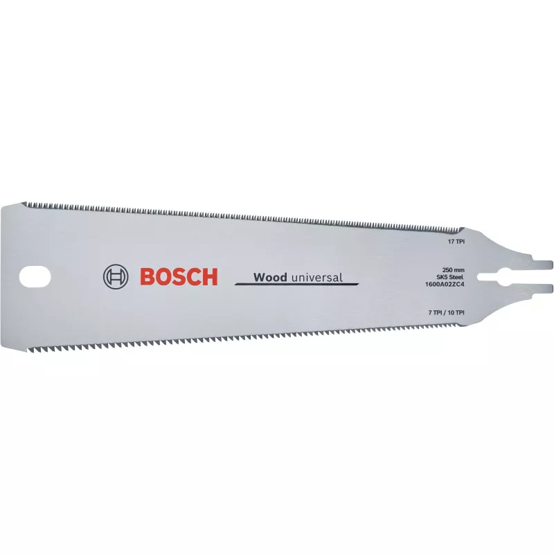 Bosch Professional Ryoba japanilainen terä 250 mm, kaksipuolinen, SK5-teräs 1600A02ZB9