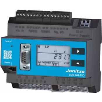 Janitza UMG 604-PRO -verkkolaatuanalysaattori 24 V 5216222