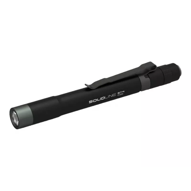 Ledlenser Solidline ST4 -taskulamppu, musta, blisteri 502209