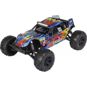 Reely Stagger Brushed 1:10 RC-sähköbuggy 4WD Ready-to-Run 2,4 GHz akulla, laturilla ja lähettimen paristoilla RE-6333762