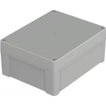 Bopla Euromas X/XT 241911 7035 elektroniikkakotelo, 240 x 193,3 x 105,6 mm, ABS, vaaleanharmaa RAL 7035 07524191